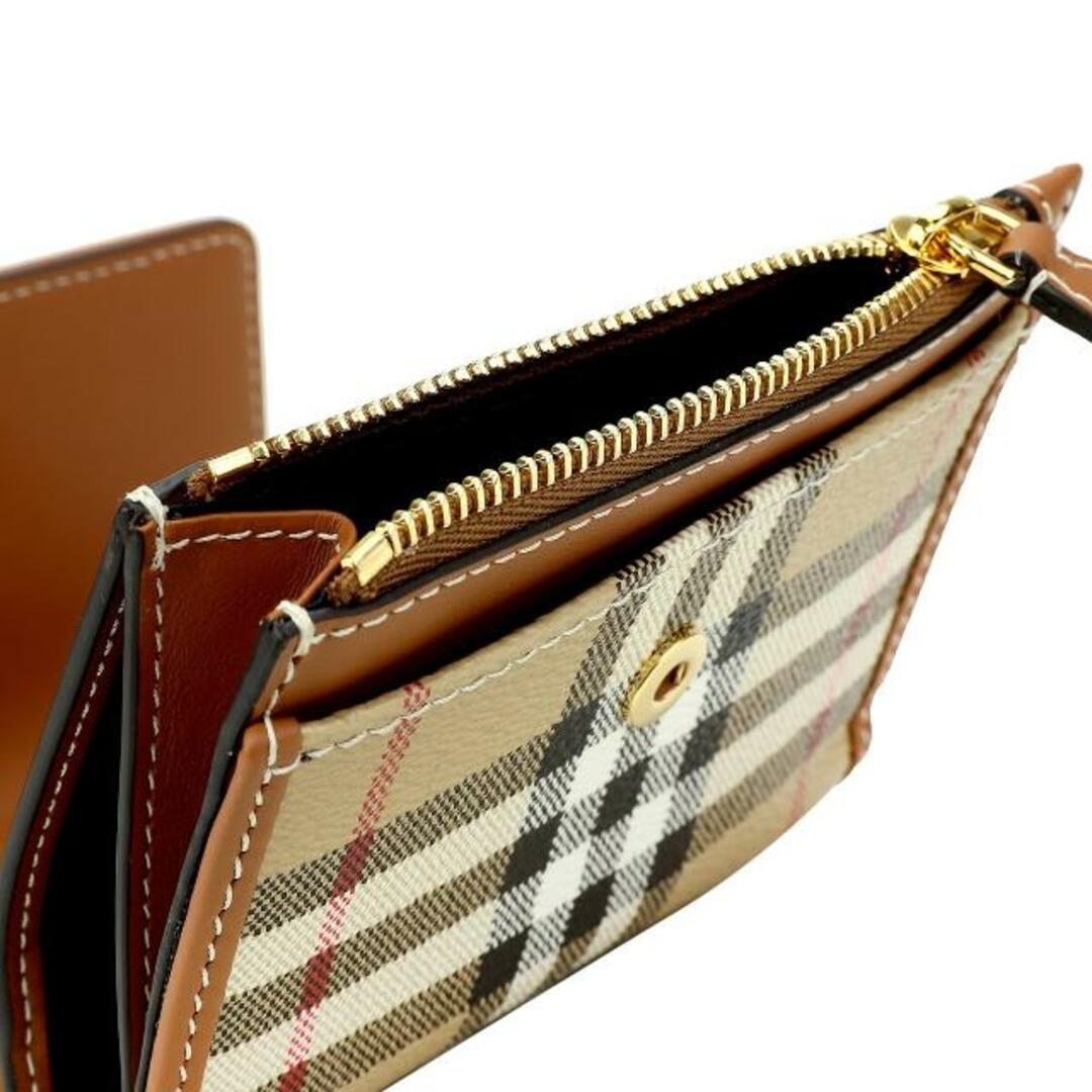 BURBERRY(バーバリー)の新品 バーバリー BURBERRY 3つ折り財布 スモール フォールディングウォレット アーカイブベージュ レディースのファッション小物(財布)の商品写真