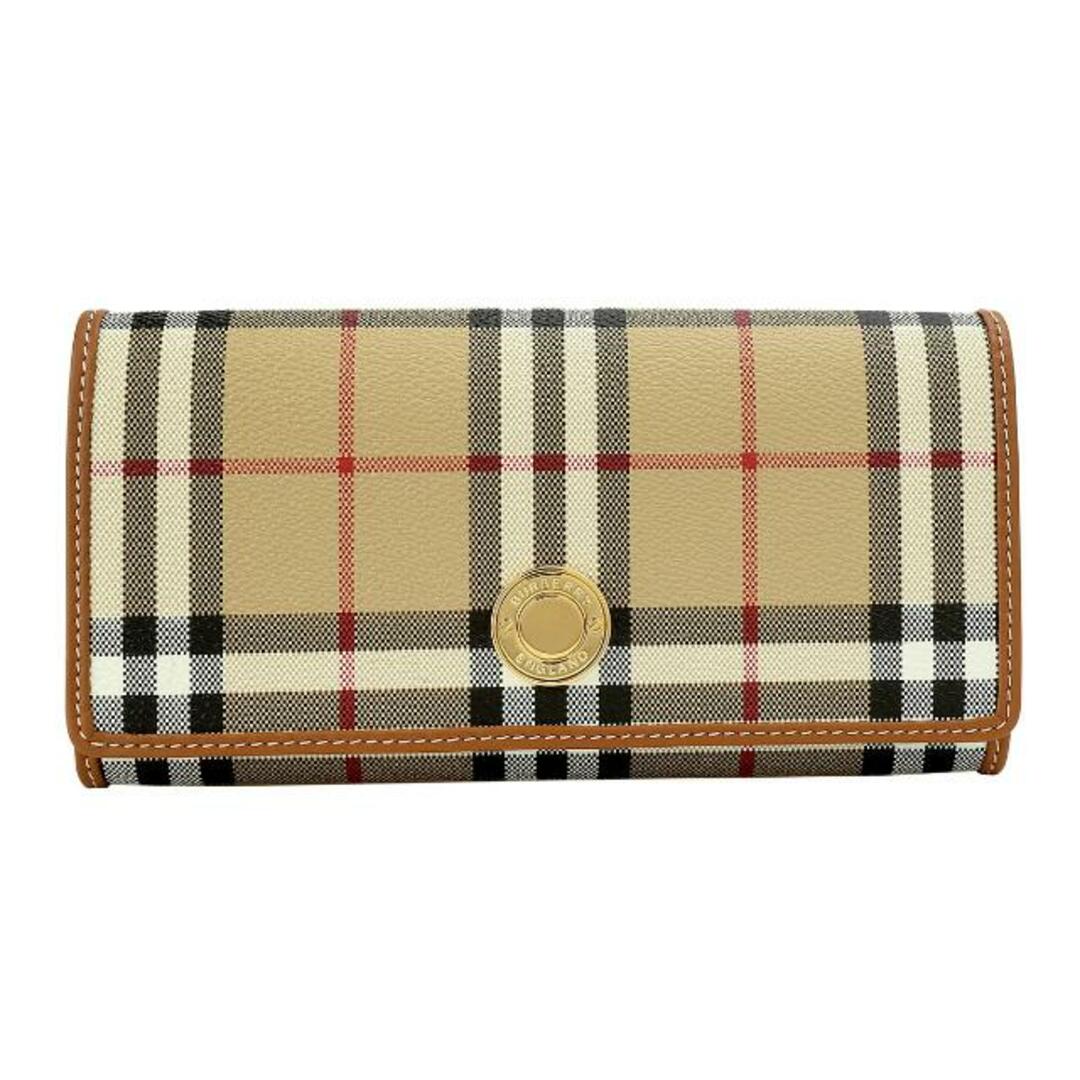 BURBERRY(バーバリー)の新品 バーバリー BURBERRY 長財布 コンチネンタルウォレット アーカイブベージュ レディースのファッション小物(財布)の商品写真