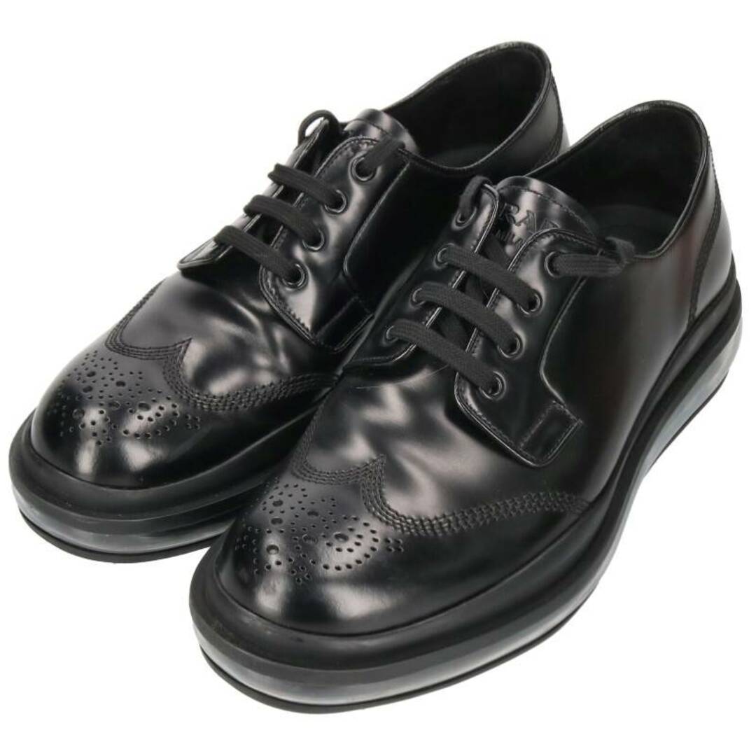 PRADA - プラダ 2EG299 エアソールウィングチップシューズ メンズ 8.5