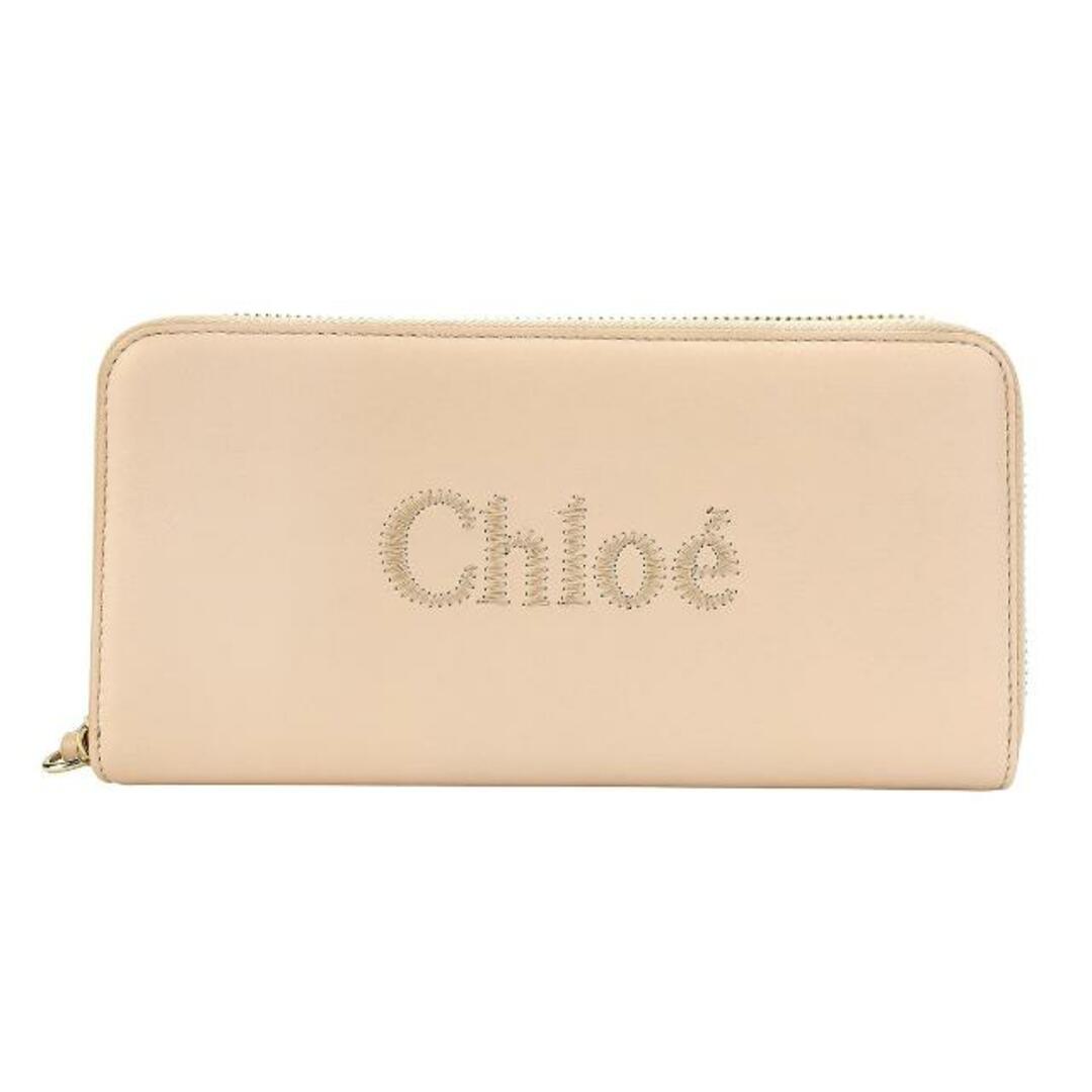 新品 クロエ Chloe 長財布 クロエ センス セメントピンク