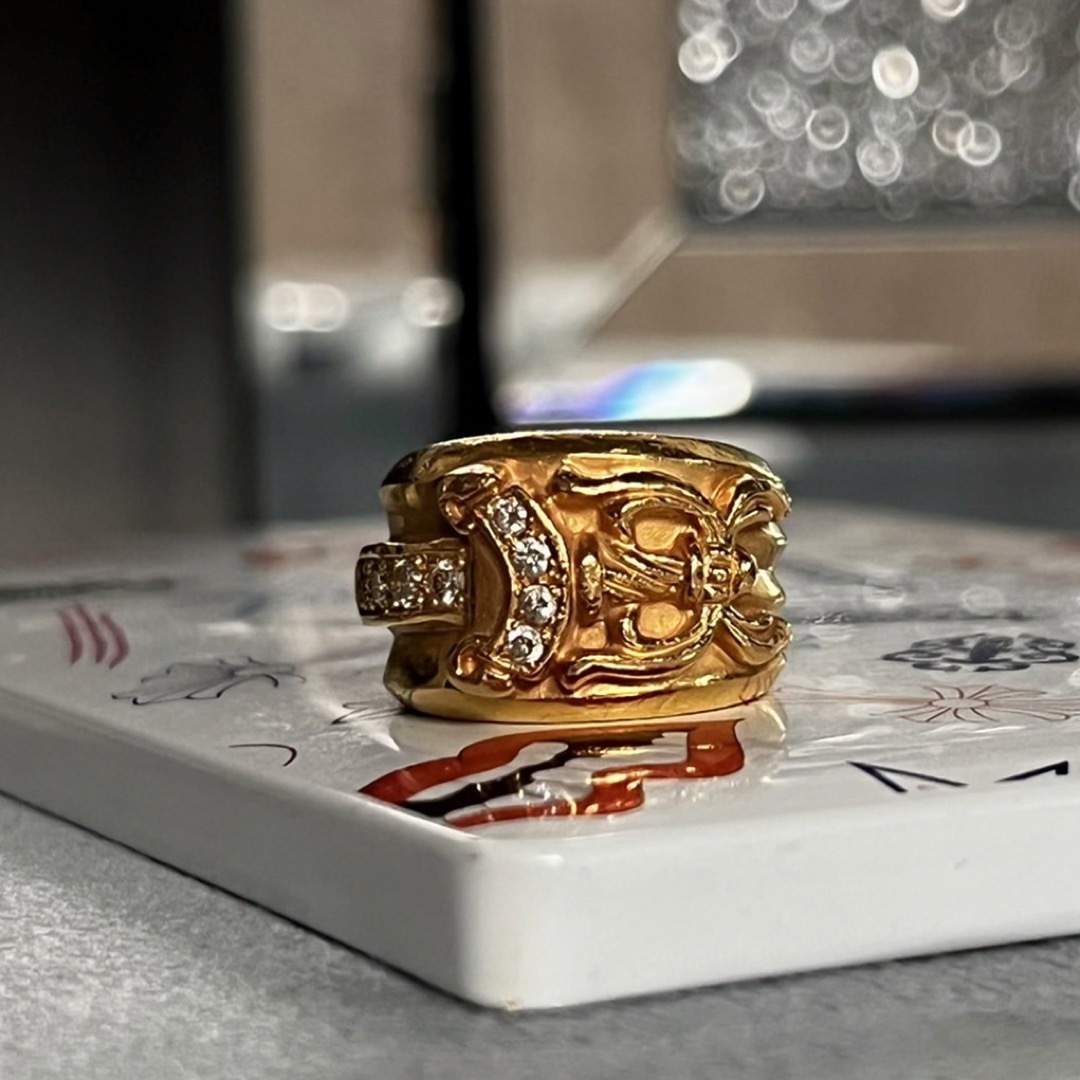 Chrome Hearts - 激レア クロムハーツ 22k パヴェダイヤ ダガーリング