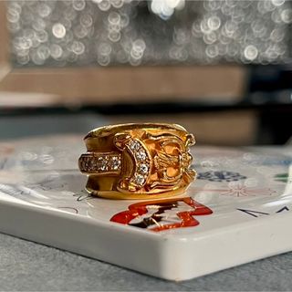 クロムハーツ(Chrome Hearts)の激レア　クロムハーツ　22k パヴェダイヤ　ダガーリング　ゴールド　指輪　ダガー(リング(指輪))