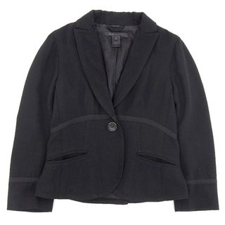 マークジェイコブス(MARC JACOBS)のマークジェイコブス MARC JACOBS ウール ジャケット レディース ブラック 黒 size4 Y01286(その他)