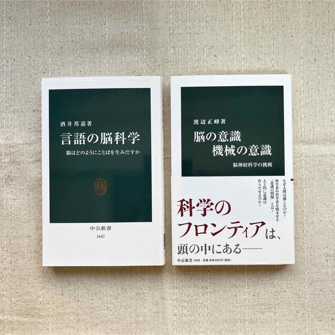 脳の意識 機械の意識・言語の脳科学 エンタメ/ホビーの本(人文/社会)の商品写真