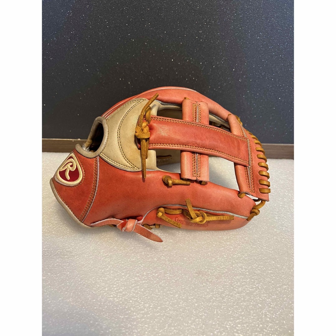 Rawlings(ローリングス)の★激レア★希少★ ローリングス オーバルR直刺繍 一般軟式 西岡 剛 モデル  スポーツ/アウトドアの野球(グローブ)の商品写真