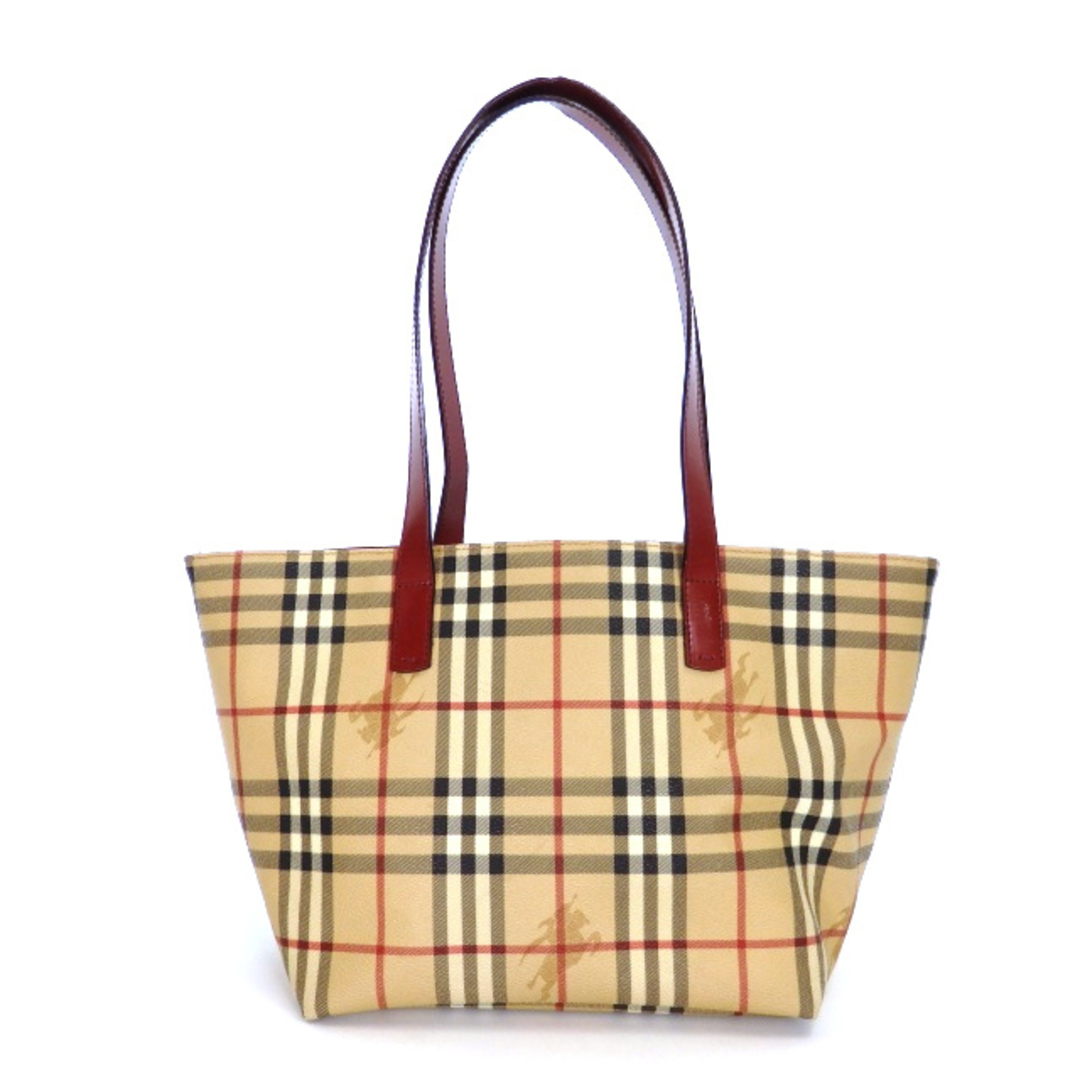 BURBERRY LONDONノバチェック トートバッグ シャドーホース-