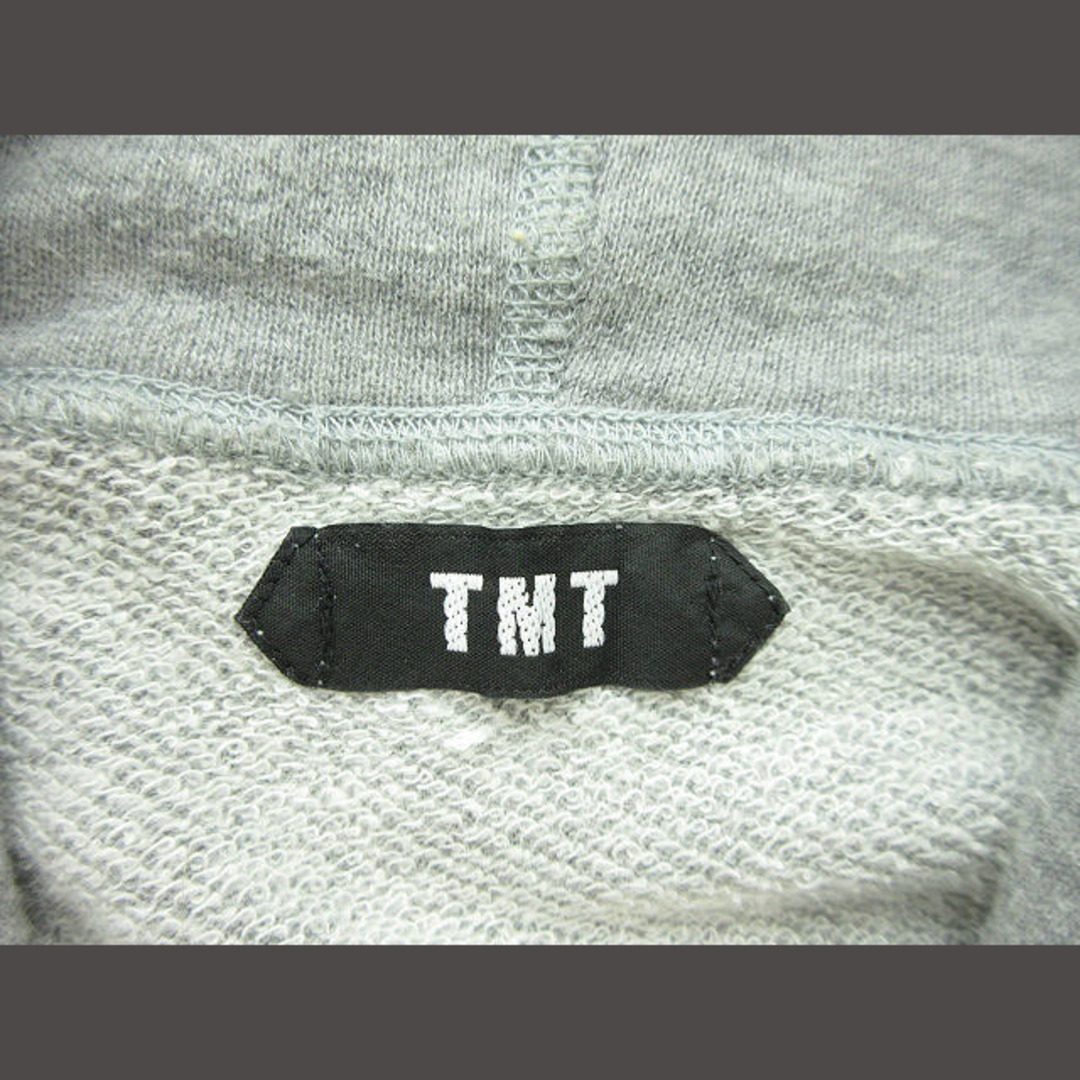 TMT(ティーエムティー)のティーエムティー TMT スウェットパーカー プルオーバー グレー L メンズのトップス(パーカー)の商品写真