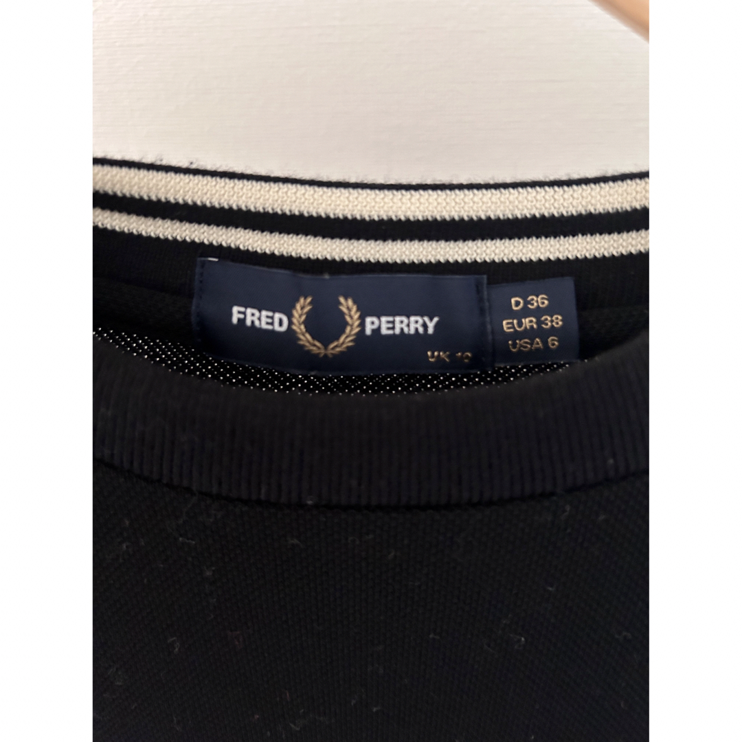 FRED PERRY(フレッドペリー)のお値引き不可/【FRED PERRY × Ray BEAMS】オーバーTシャツ レディースのトップス(Tシャツ(半袖/袖なし))の商品写真