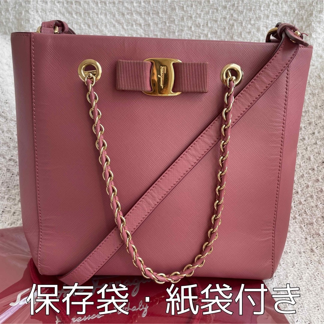 Salvatore Ferragamo - 美品 サルヴァトーレフェラガモ ヴァラリボン