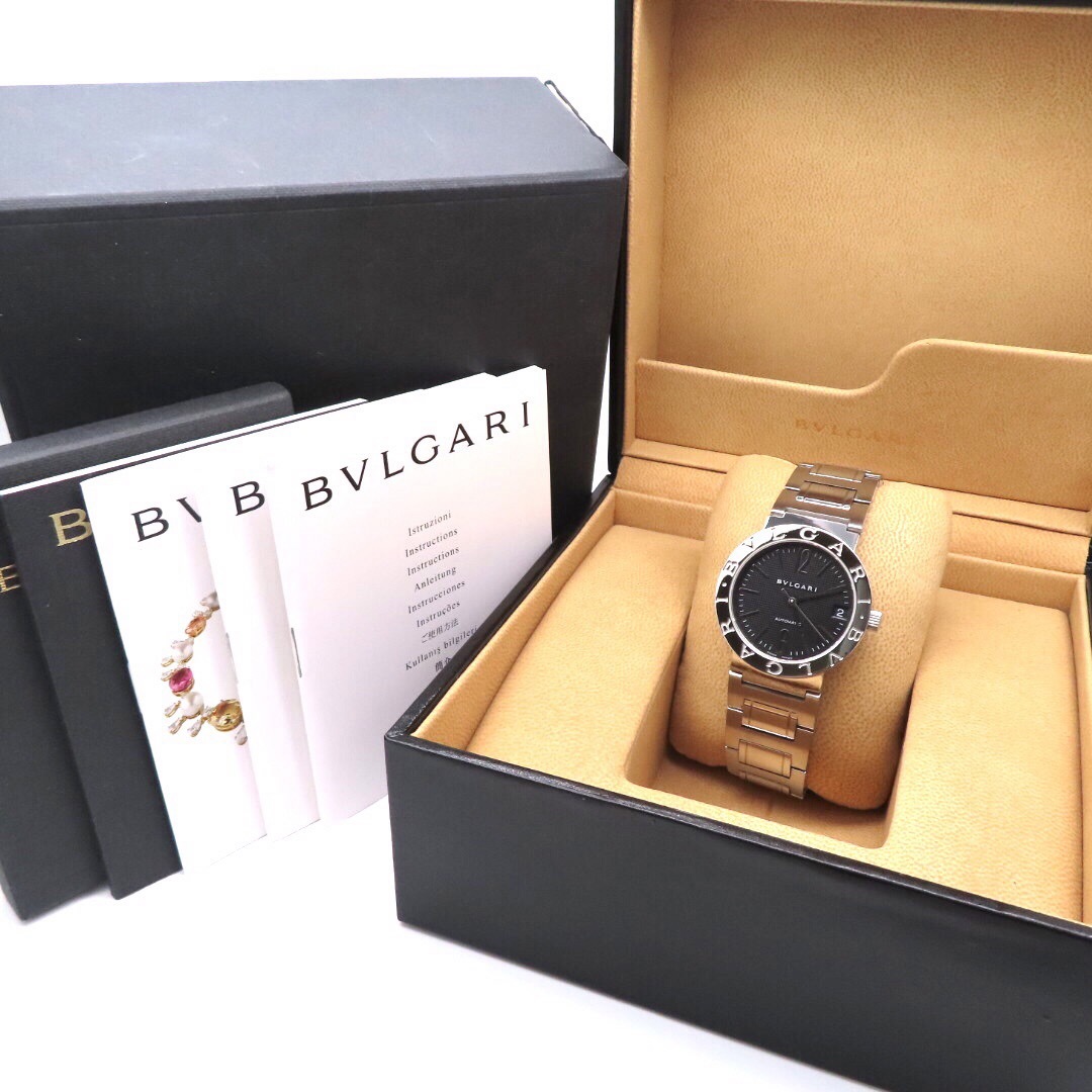 【BVLGARI】ブルガリ 時計 ’BB33SS’新型モデル 自動巻き☆極美品☆