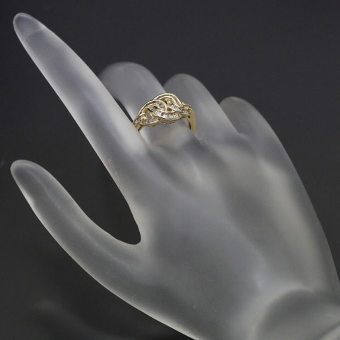 GSTV K18YG ダイヤモンド リング 0.60ct レディースのアクセサリー(リング(指輪))の商品写真