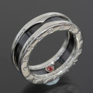 ブルガリ(BVLGARI)のブルガリ セーブ ザ チルドレン セラミック リング 10号 Ag925(リング(指輪))