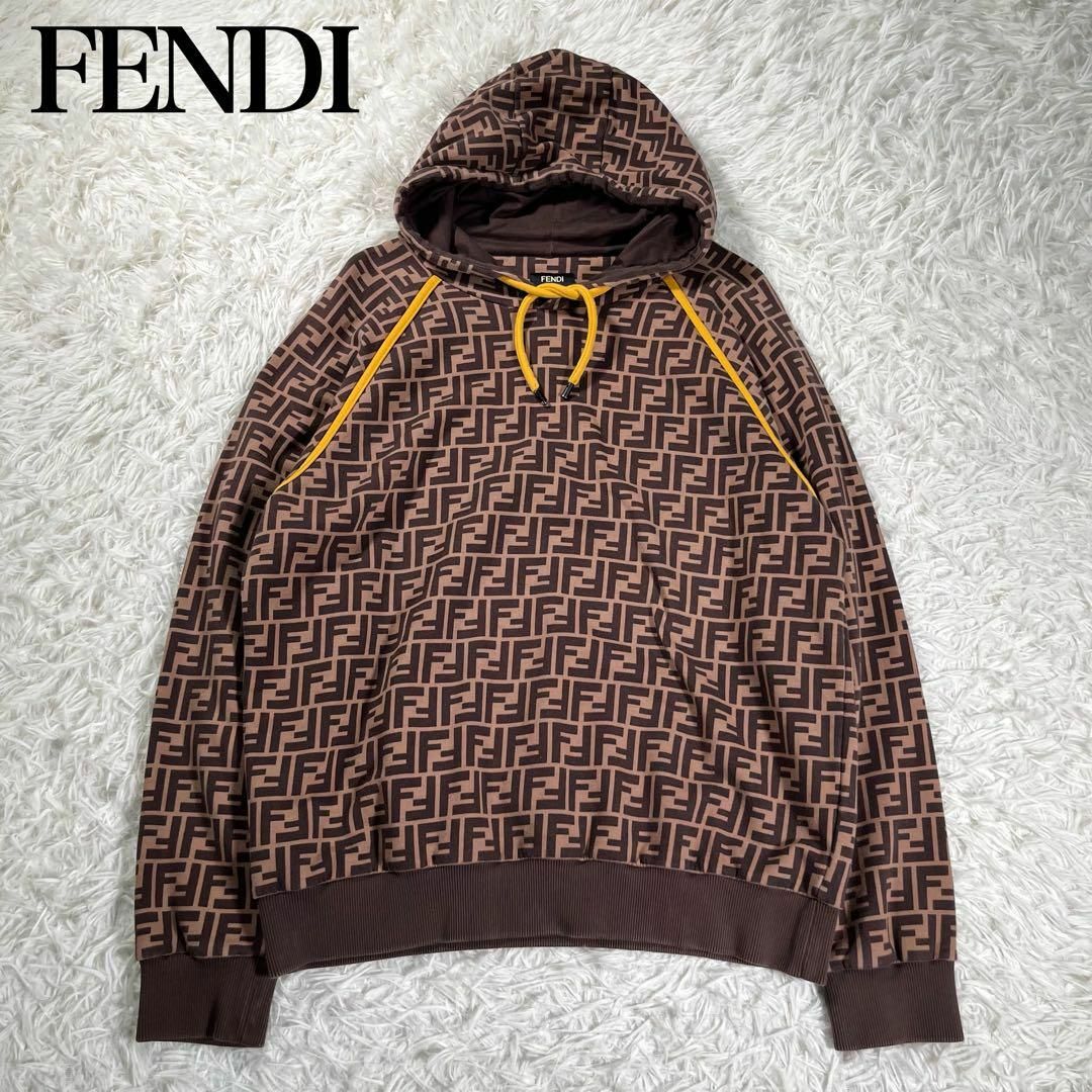 FENDI - 【極美品】FENDI フェンディ ズッカ柄 総柄プルオーバー