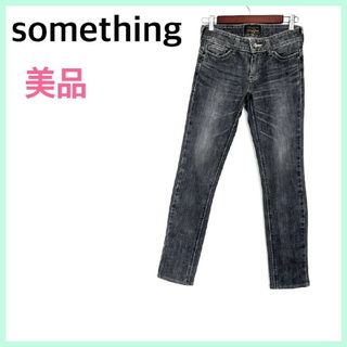 サムシング(SOMETHING)の【美品】something サムシング デニムパンツ レディース ジーパン(デニム/ジーンズ)