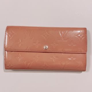 ヴィトン(LOUIS VUITTON) ヴェルニ 財布(レディース)（ベージュ系）の 