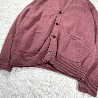 【極美品】AURALEE オーラリー ウールニットカーディガン オーバーサイズ