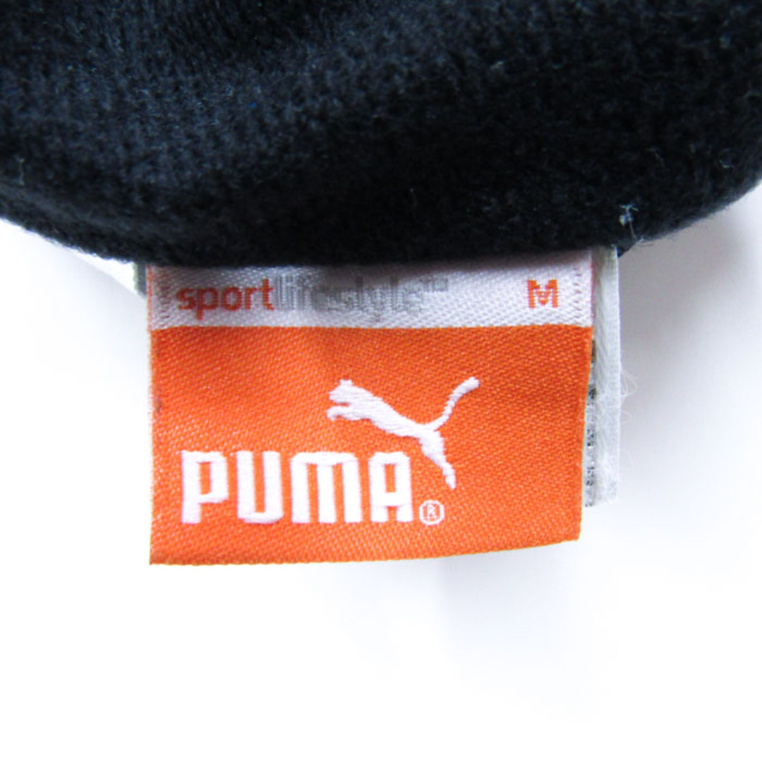 PUMA(プーマ)のプーマ ロングパンツ ウィンドブレーカー ロゴ刺繍 スポーツウエア ボトムス メンズ Mサイズ ブラック PUMA メンズのパンツ(その他)の商品写真