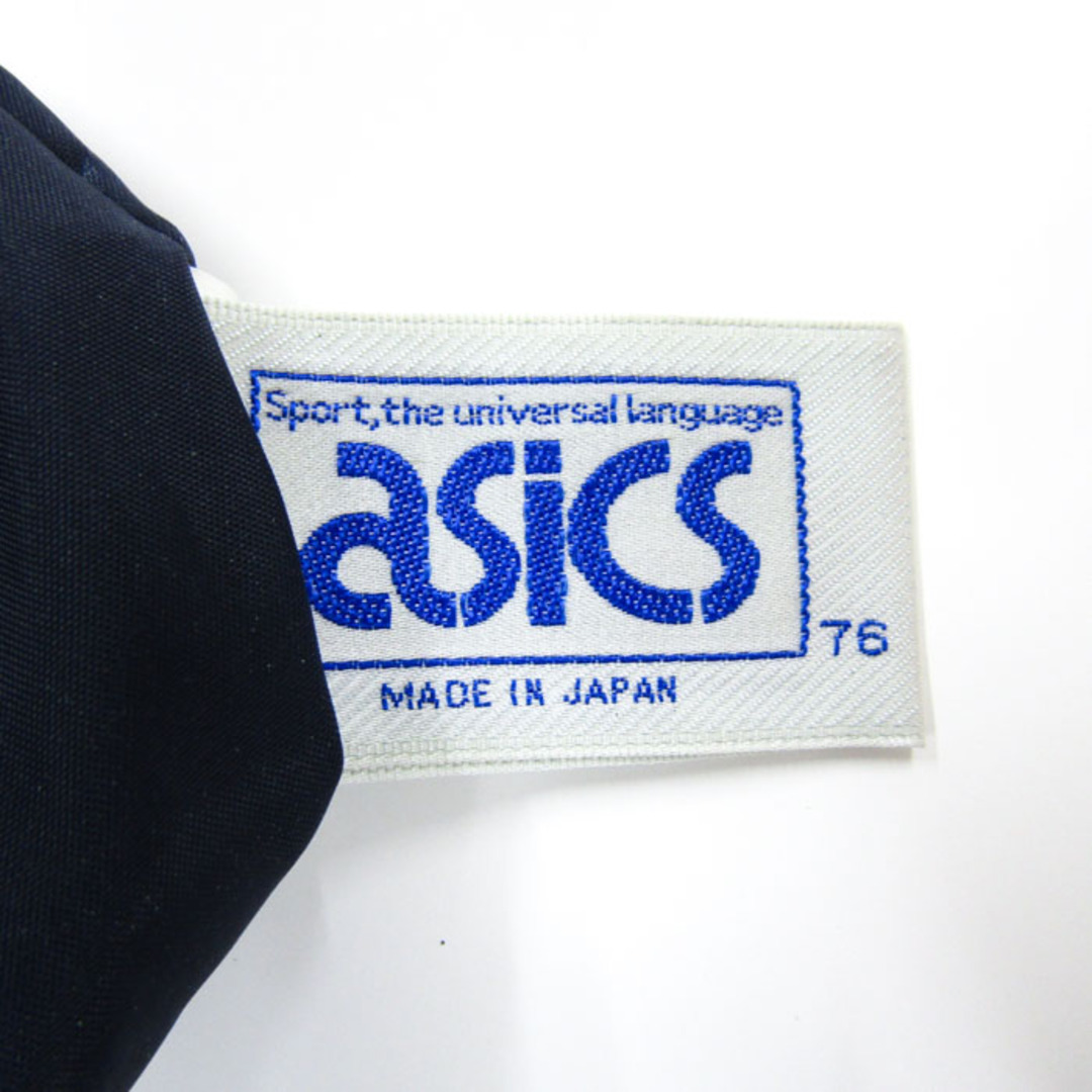 asics(アシックス)のアシックス ロングパンツ ウィンドブレーカー ナイロン 中綿 スポーツウエア ボトムス メンズ Mサイズ シルバー asics メンズのパンツ(その他)の商品写真