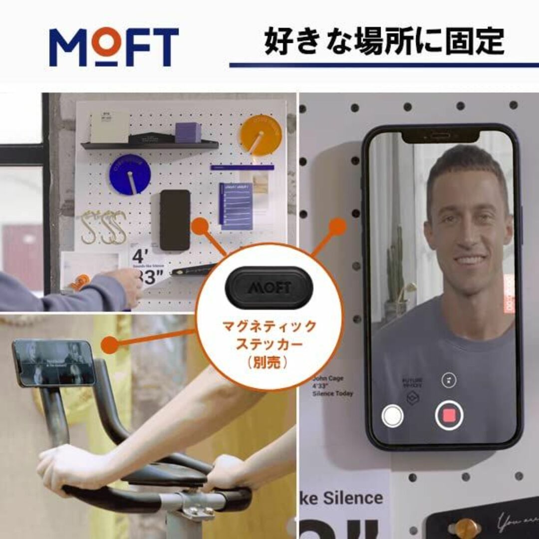 【色: ビーチゴールド】MOFT X 新型 ミニマム版 iPhone14 iPh 6
