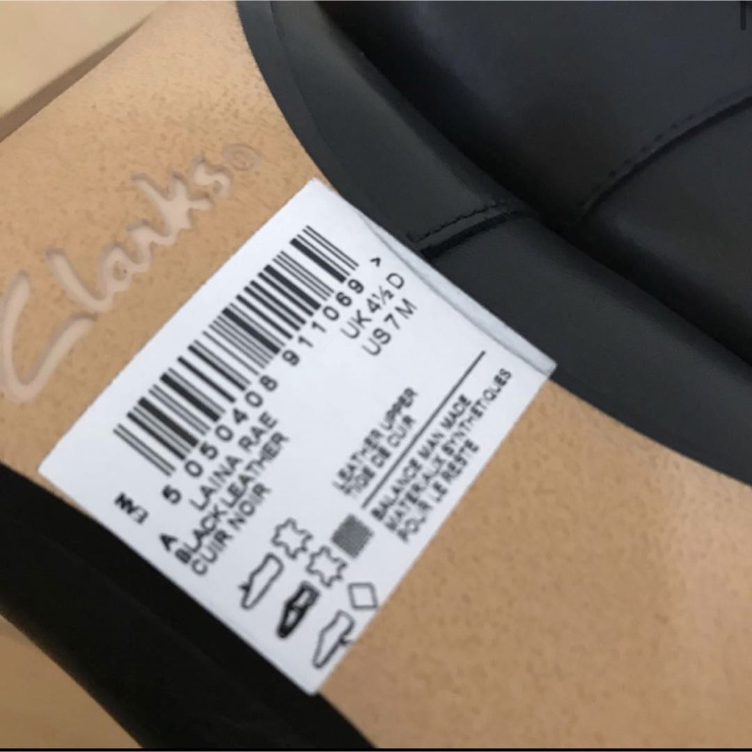 Clarks(クラークス)の新品 23100円 クラークス Clarks パンプス ブラック レザー 皮革 レディースの靴/シューズ(ハイヒール/パンプス)の商品写真