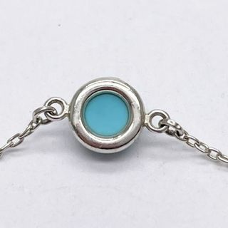 TIFFANY&Co. カラーバイザヤード ターコイズ ブレスレット SV925