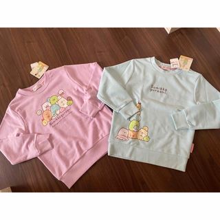 サンエックス(サンエックス)の子供服✨女の子✨トレーナーセット✨すみっこぐらし✨130(Tシャツ/カットソー)