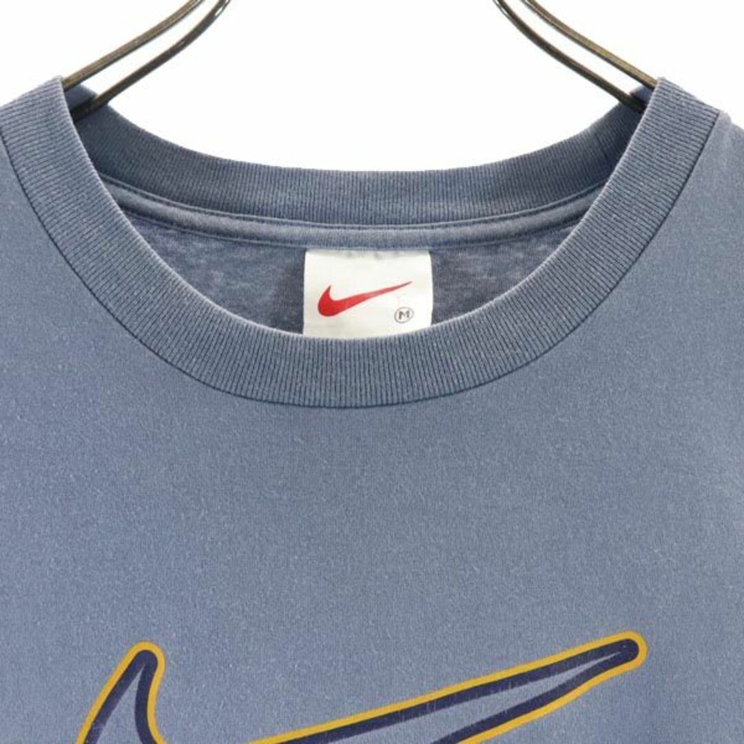 90s NIKE big swoosh logo tee M 白タグ - Tシャツ