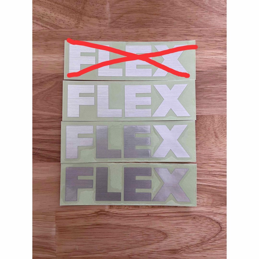 flex ステッカー　非売品　ハイエース　ランクル 自動車/バイクの自動車(その他)の商品写真