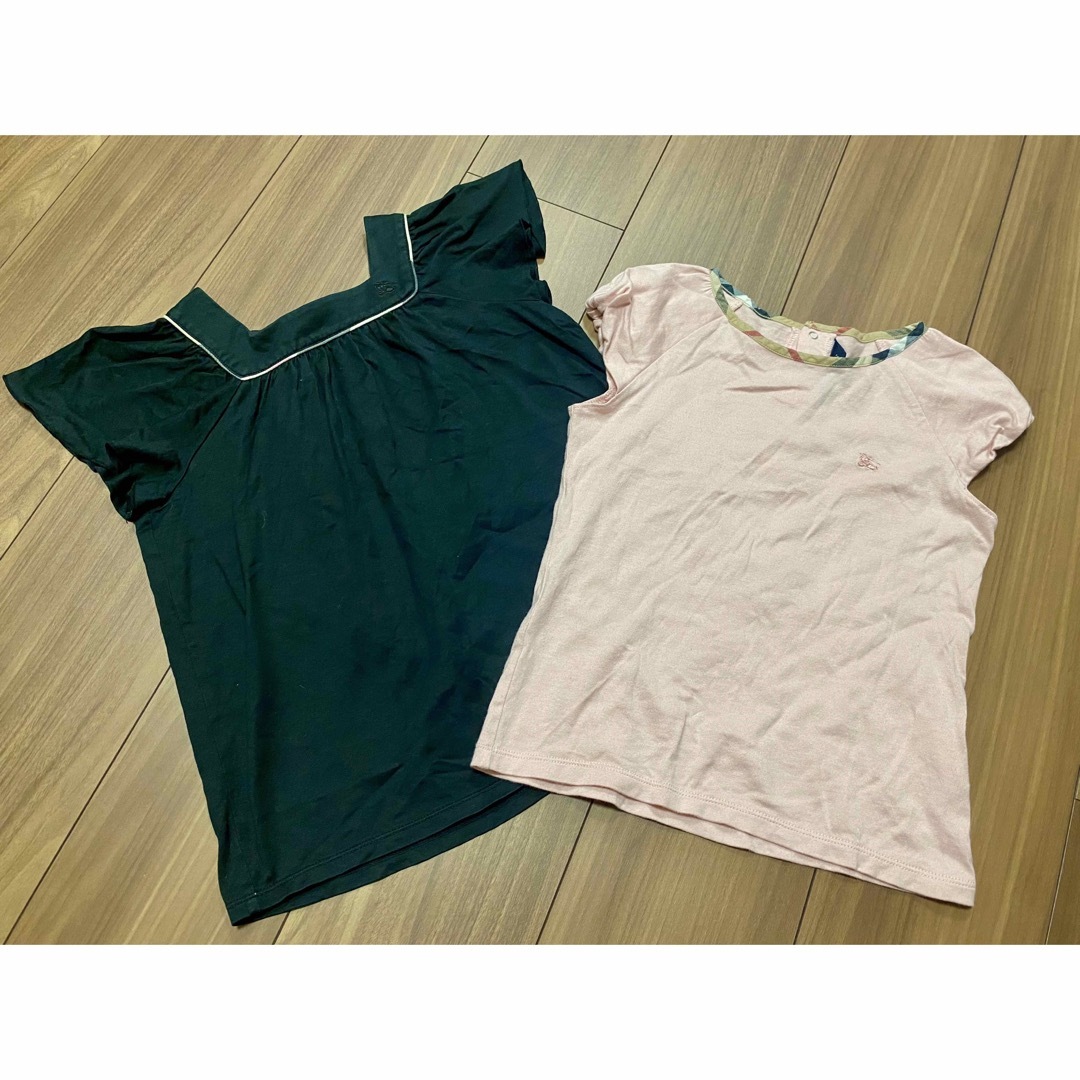 BURBERRY(バーバリー)のバーバリー 120cm 2枚セット キッズ/ベビー/マタニティのキッズ服女の子用(90cm~)(Tシャツ/カットソー)の商品写真