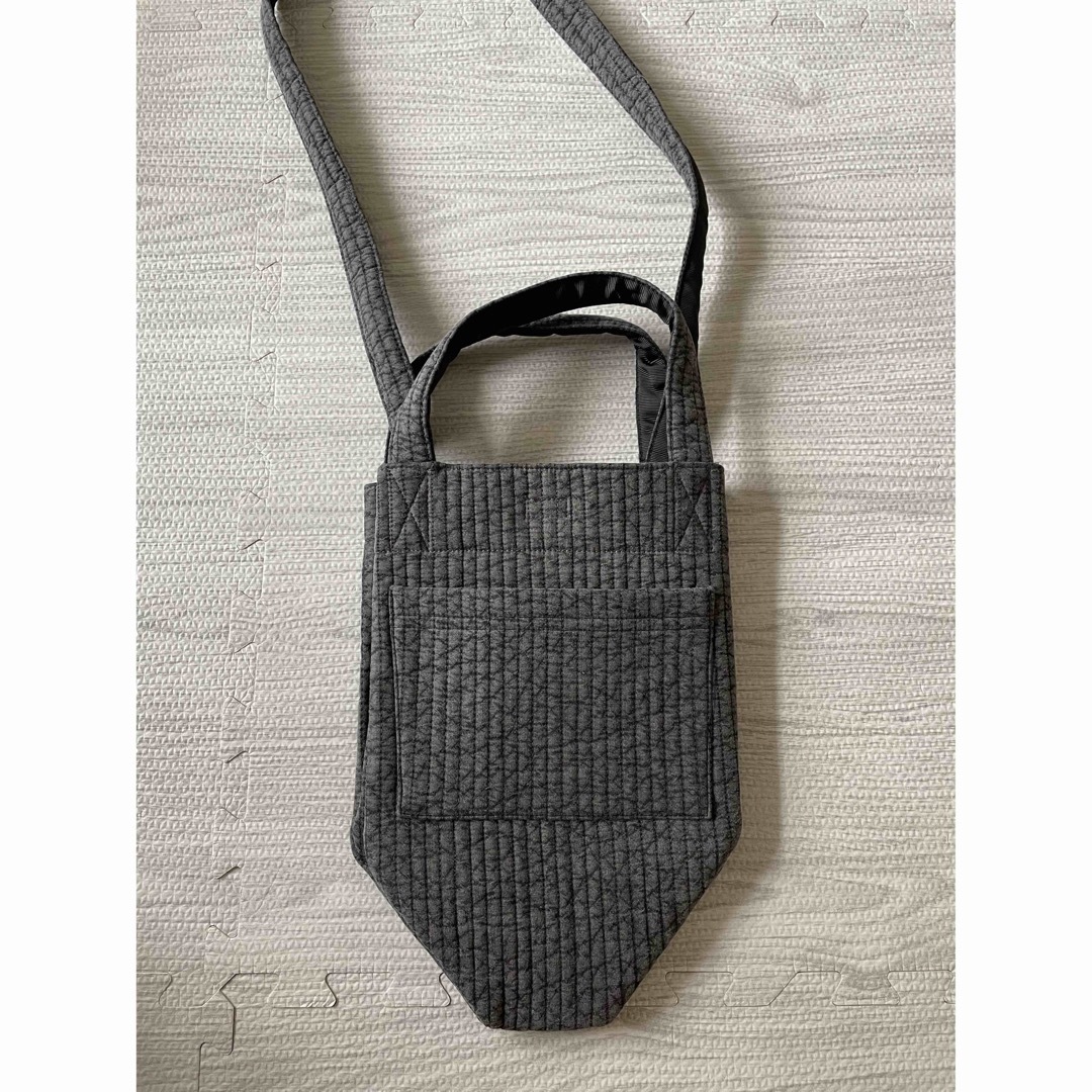GYPSOPHILA - gypsohila town bag(S)黒 リボンバッグの通販 by