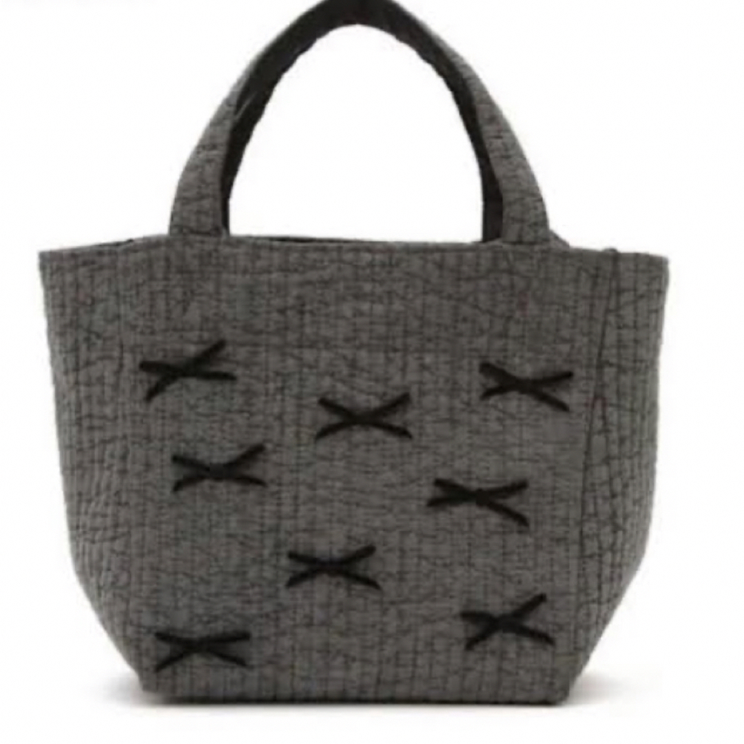 GYPSOPHILA - gypsohila town bag(S)黒 リボンバッグの通販 by