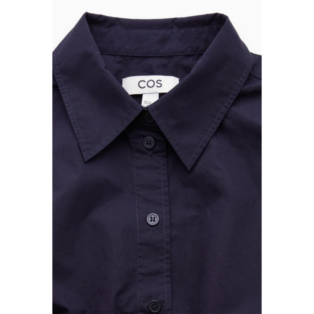 【新品タグ付】COS ノースリーブシャツ ブラック