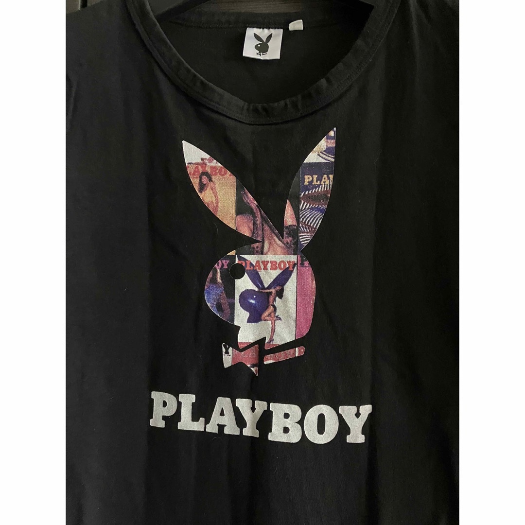 PLAYBOY(プレイボーイ)のお値下げ🌟PLAY BOY🌟Tシャツ⭐️男女兼用🌟プレイボーイ レディースのトップス(Tシャツ(半袖/袖なし))の商品写真