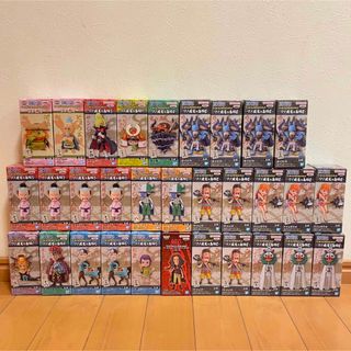 ワンピース(ONE PIECE)の新品 ワンピース ワノ国 サンジ 鬼ヶ島 ワーコレ フィギュア 31個 まとめ(アニメ/ゲーム)