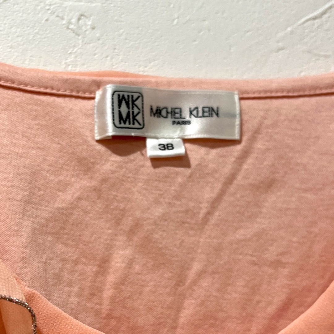 MK MICHEL KLEIN(エムケーミッシェルクラン)の【ミッシェルクラン】トップス　Tシャツ　38サイズ レディースのトップス(Tシャツ(半袖/袖なし))の商品写真