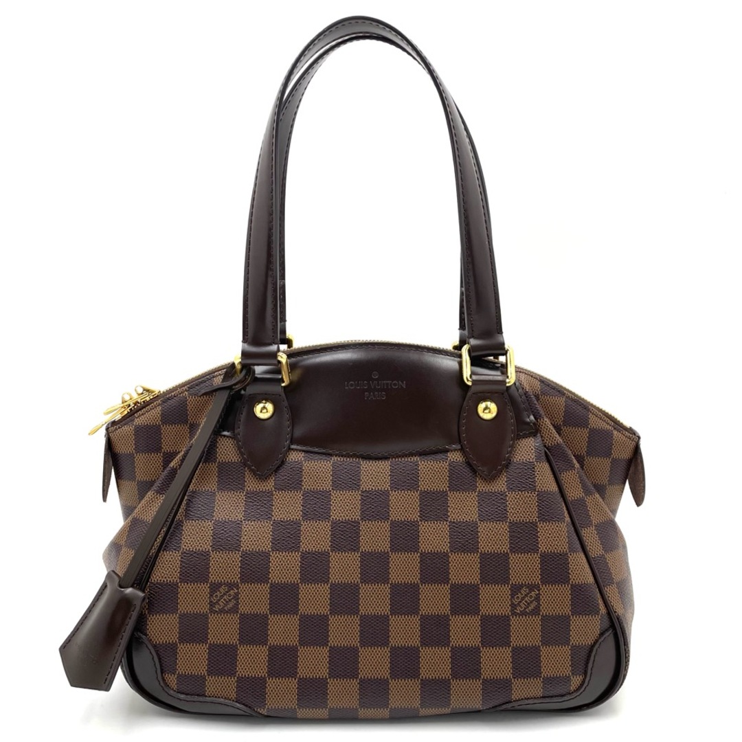 【値下げ中】LOUIS VUITTON ルイヴィトン ハンドバッグ ダミエ ヴェローナPM 肩掛け ブラウン 茶 鞄 かばん Ｎ41117    ゴールド金具 レディース 人気【品】