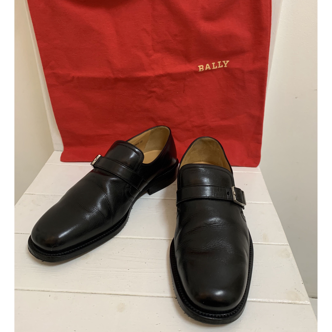 Bally - BALLY VINTAGE スイス製 AGNUS ストラップレザーローファー 7
