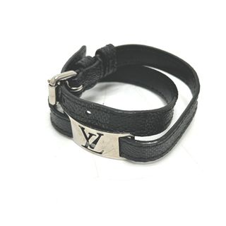 ルイヴィトン(LOUIS VUITTON)のルイヴィトン LOUIS VUITTON ブラスレ サインイット M6616E ダミエグラフィット 2重 ブレスレット ダミエグラフィットキャンバス ブラック(ブレスレット)