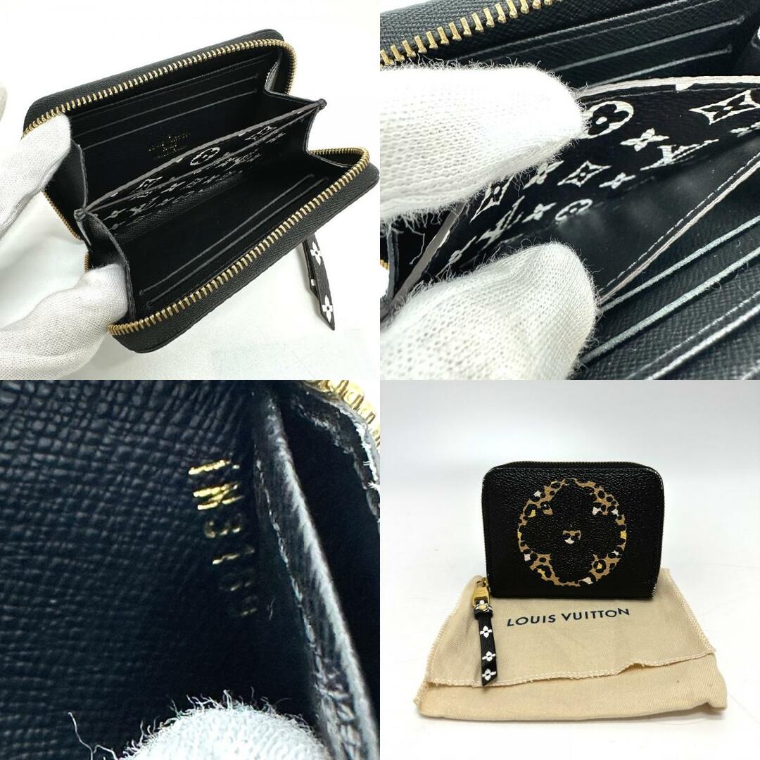 ルイヴィトン LOUIS VUITTON ジッピー コインパース M67878 モノグラムジャングル 財布 コインケース モノグラムキャンバス ブラック