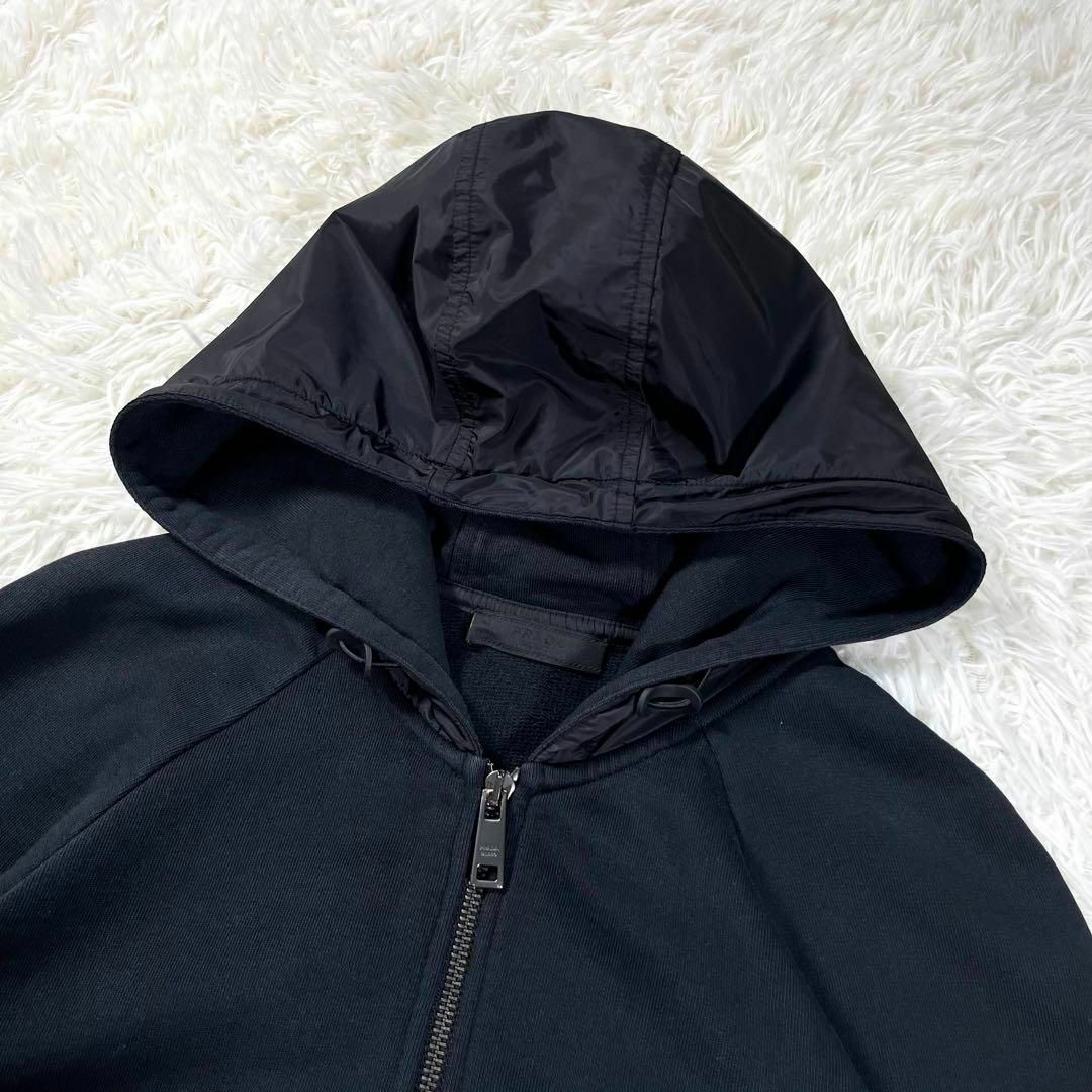 PRADA - 【極美品】PRADA プラダ ラバータグ フードナイロン切り替え