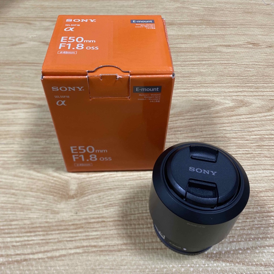 SONY  デジタル一眼カメラ　Eマウント用レンズ E50F1.8OSS(B)