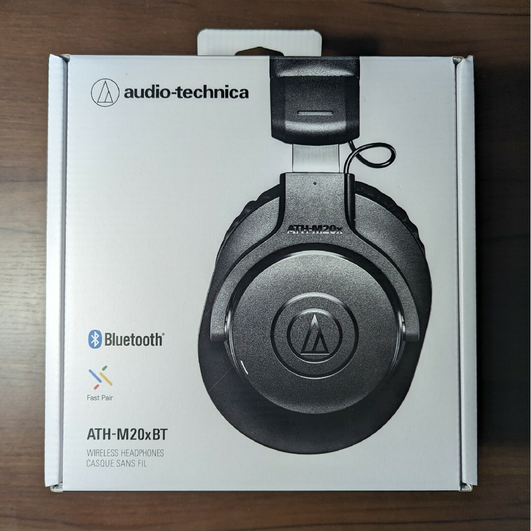 audio-technica(オーディオテクニカ)の【美品】audio-technica ワイヤレスヘッドホン ATH-M20XBT スマホ/家電/カメラのオーディオ機器(ヘッドフォン/イヤフォン)の商品写真