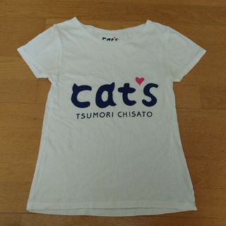 ツモリチサト(TSUMORI CHISATO)のツモリチサト Cats 半袖Tシャツ 白(Tシャツ(半袖/袖なし))