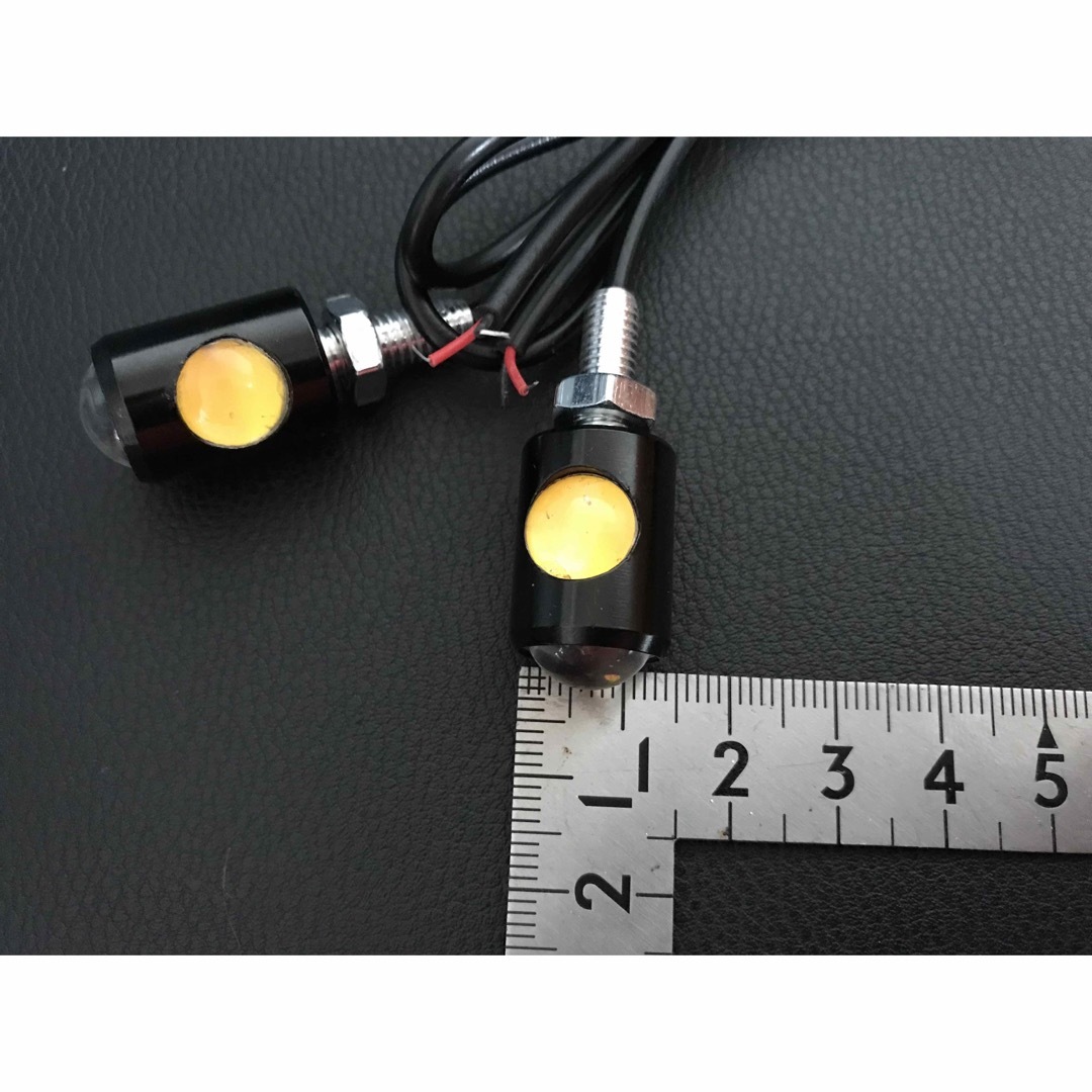 超小型　LEDウインカー　マイクロミニ　2個セット　ライト　ウインカー　スモール 自動車/バイクのバイク(パーツ)の商品写真
