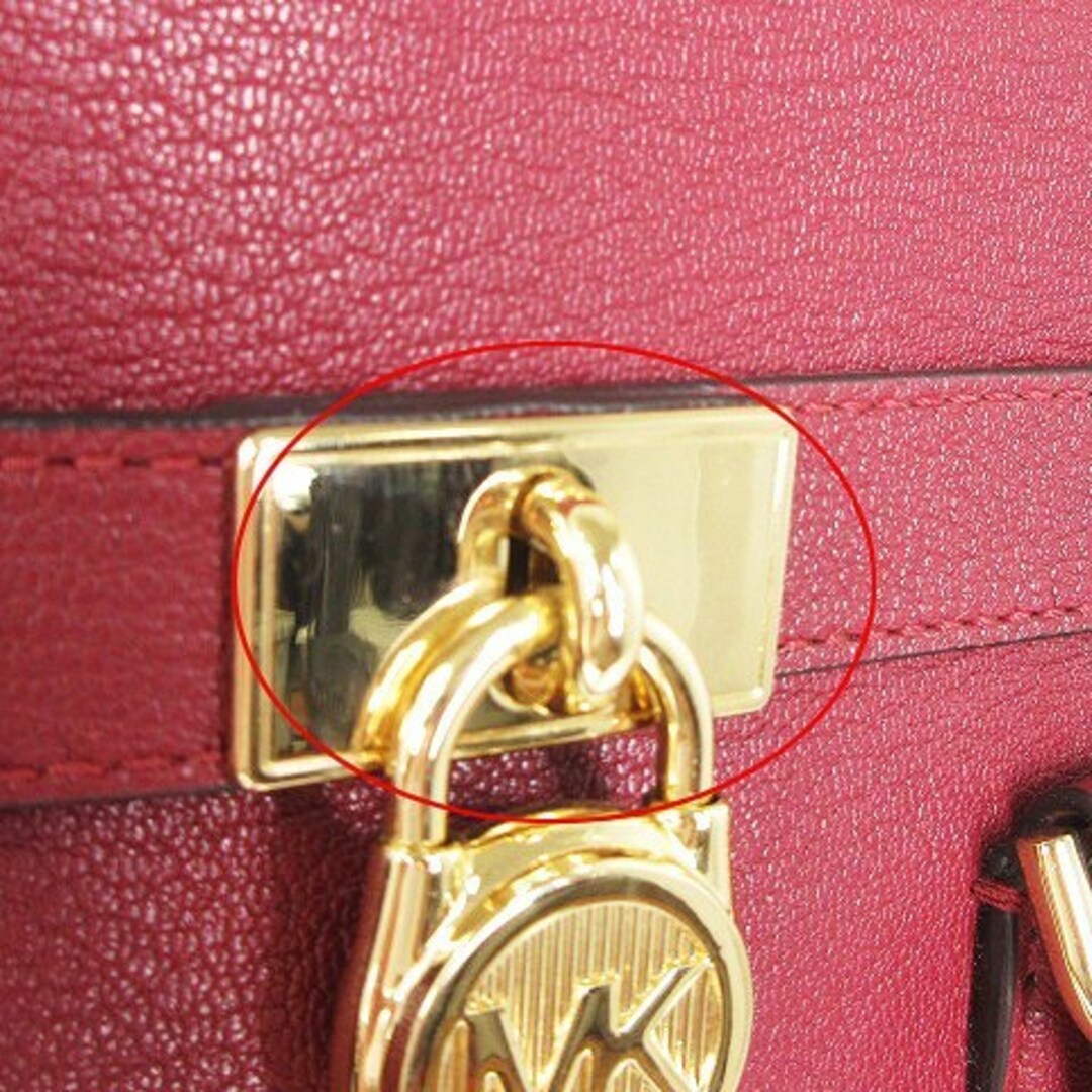 Michael Kors - マイケルコース ハンドバッグ 南京錠 鞄 かばん レザー