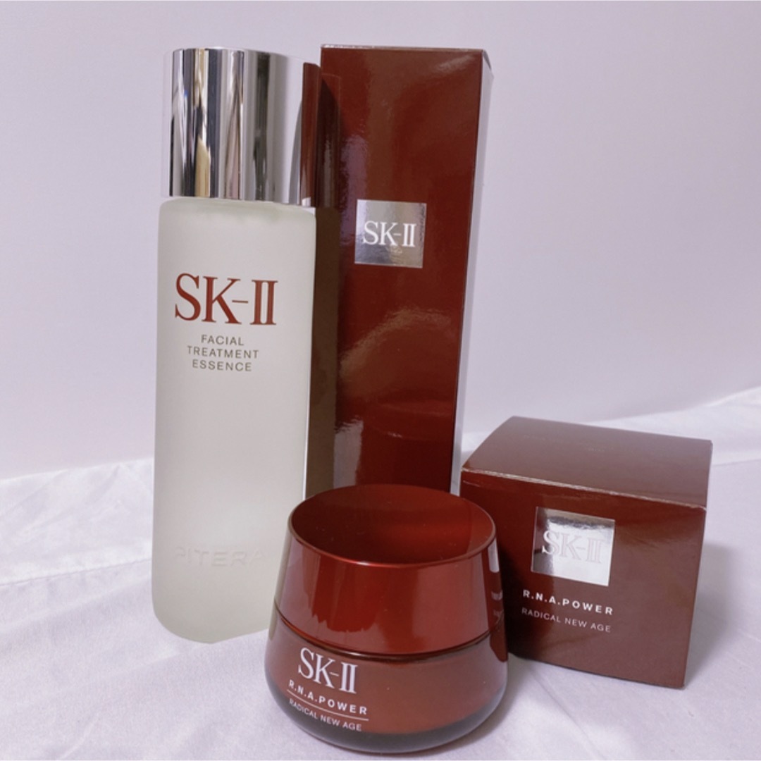 【SK-II】RNAパワー美容乳液・化粧水・クレンザー　エスケーツーセット