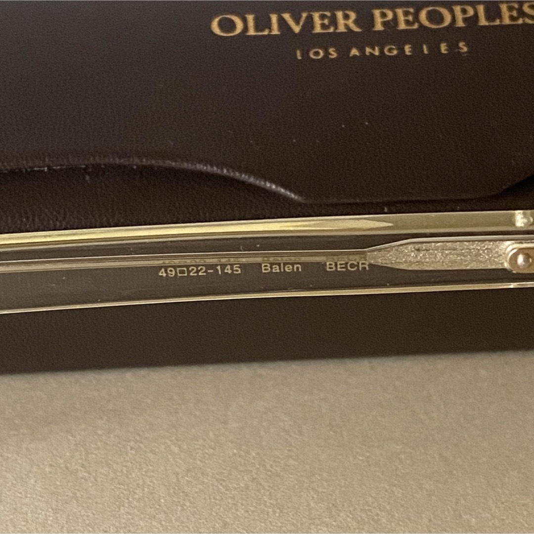 Oliver Peoples(オリバーピープルズ)のOV214 新品 OLIVER PEOPLES Balen メガネ フレーム メンズのファッション小物(サングラス/メガネ)の商品写真