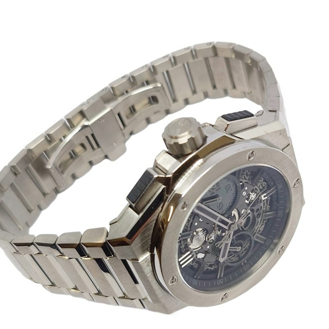 HUBLOT(ウブロ)の　ウブロ HUBLOT ビッグバン インテグレーテッド チタニウム ブラック YOSHIDAスペシャルモデル 451.NX.1140.NX チタン 自動巻き メンズ 腕時計 メンズの時計(その他)の商品写真