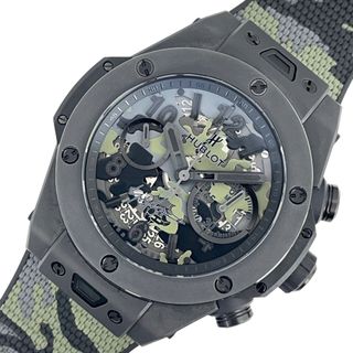 ウブロ(HUBLOT)のウブロ HUBLOT セラミックビッグバン カモ ヨウジ ヤマモト 411.CI.0114.RX.YOY20 セラミック/ラバーストラップ 自動巻き メンズ 腕時計(その他)