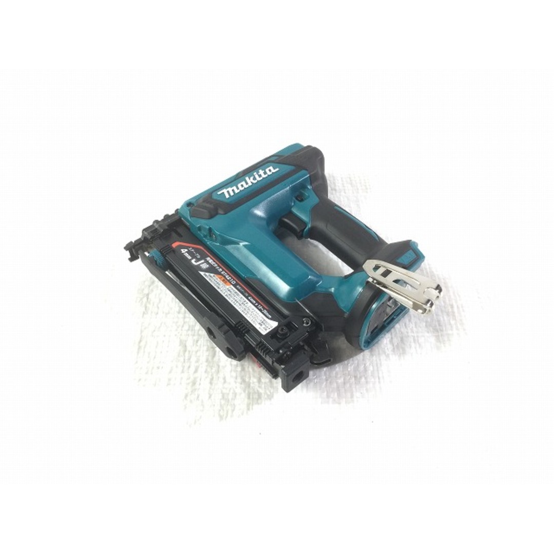 ☆未使用品☆makita マキタ 18V 充電式タッカー ST421DZK 本体+ケース付 ステープル幅4mm 長さ25mm コードレス 76374